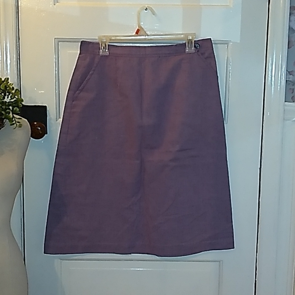 Vintage 1970s purple 💜 pockets skirt